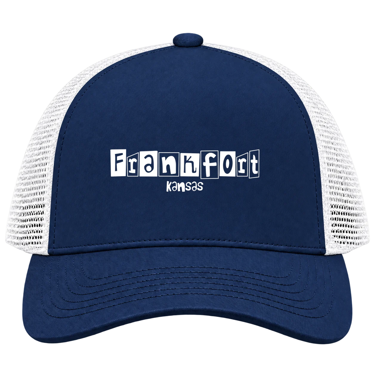 Frankfort, Kansas Hometown Trucker Cap