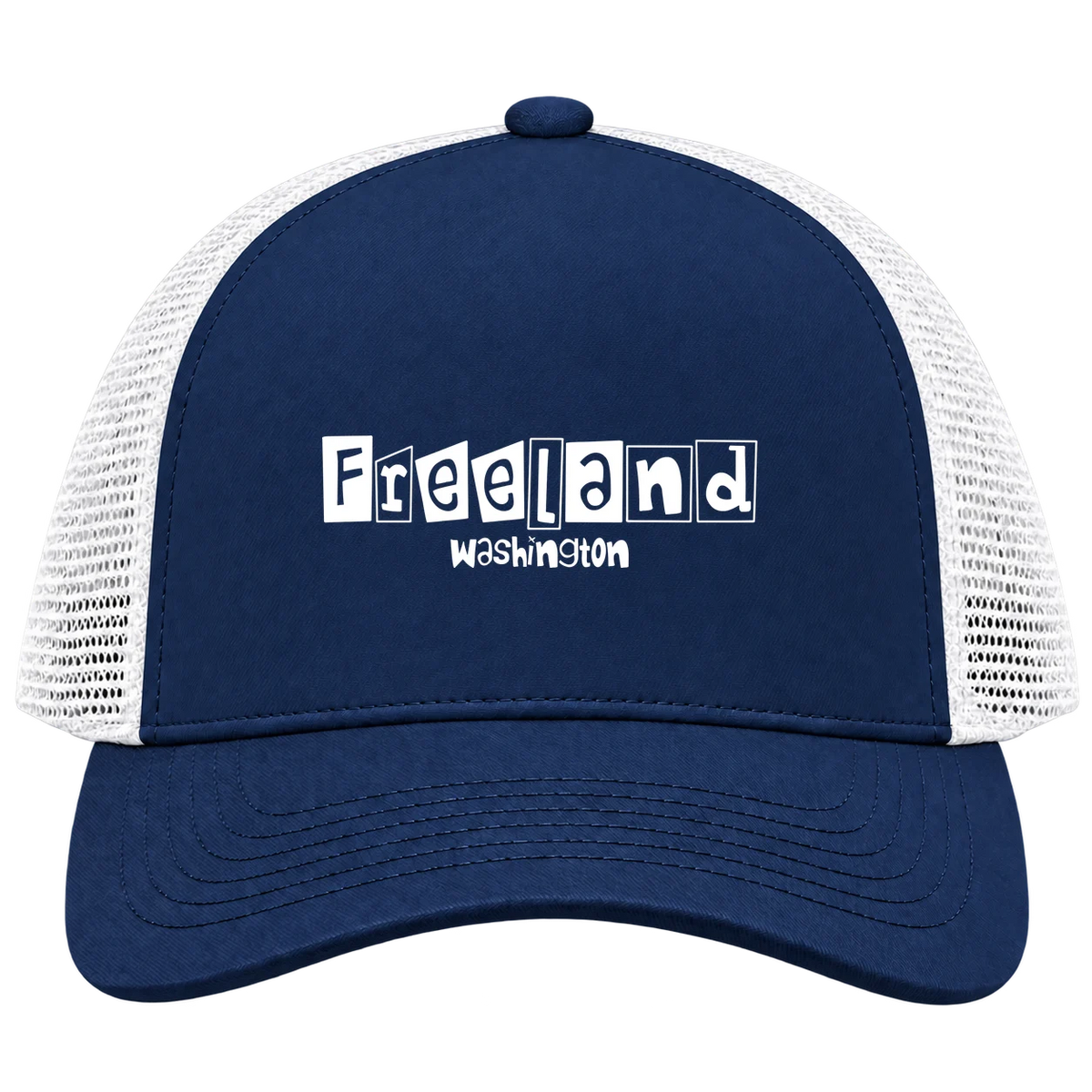 Freeland, Washington Hometown Trucker Cap
