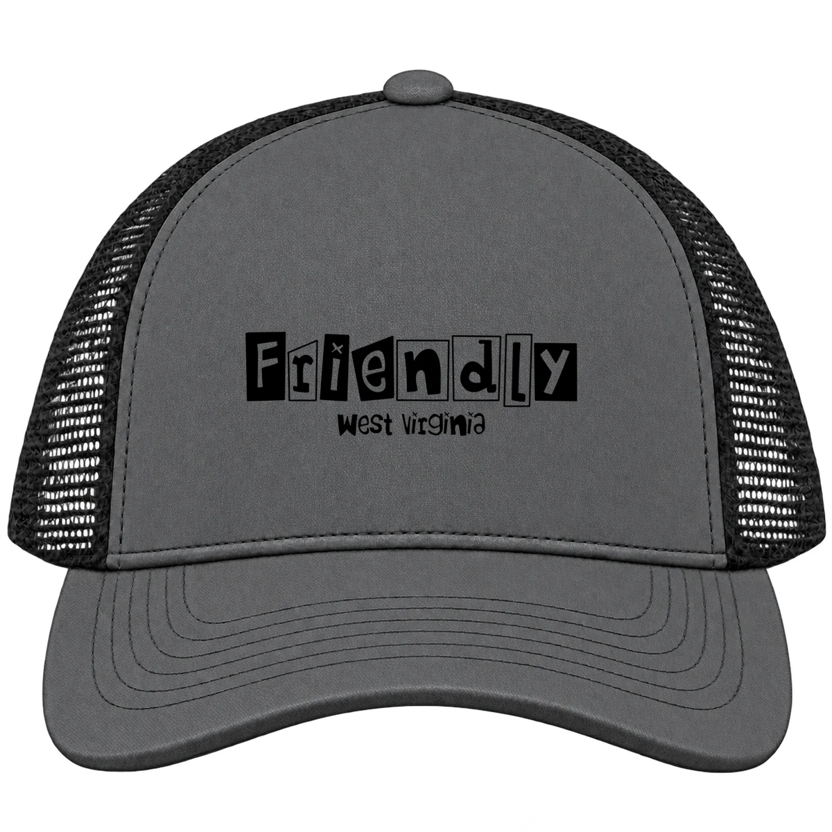 Friendly, West Virginia Hometown Trucker Cap
