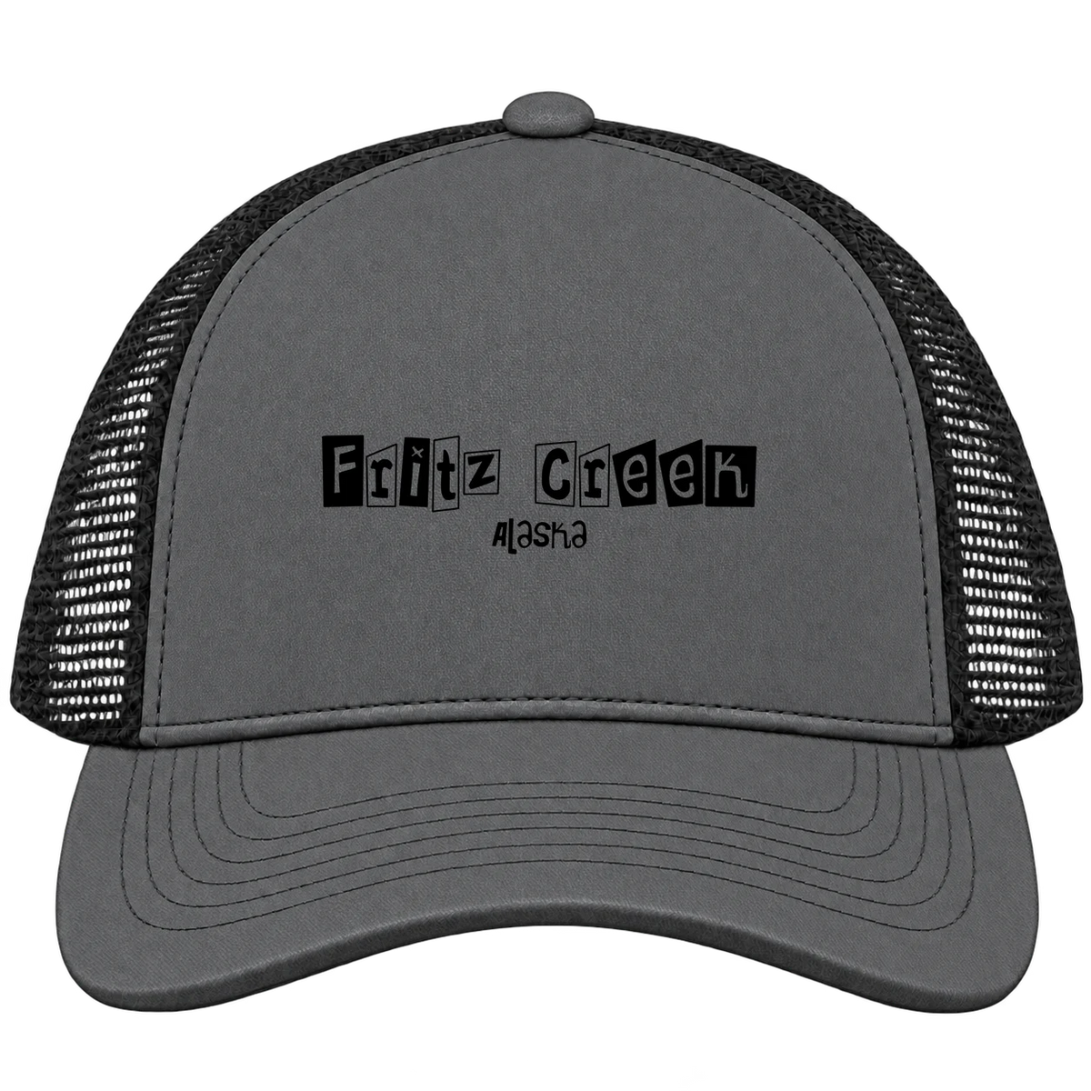 Fritz Creek, Alaska Hometown Trucker Cap