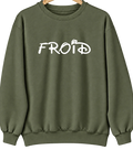 Froid, Montana Hometown Crewneck — Military Green