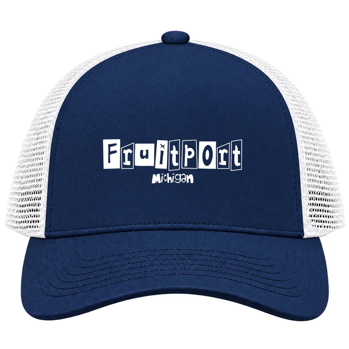 Fruitport, Michigan Hometown Trucker Cap