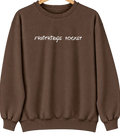 Fruitridge Pocket, California Hometown Crewneck — Brown