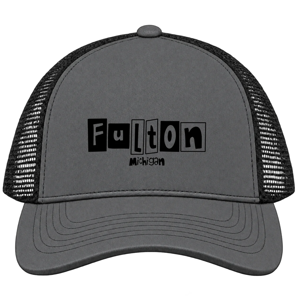 Fulton, Michigan Hometown Trucker Cap