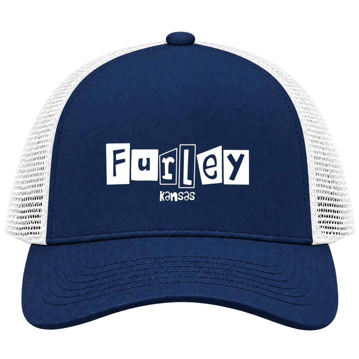 Furley, Kansas Hometown Trucker Cap