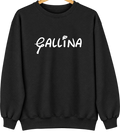 Gallina, New Mexico Hometown Crewneck — Black