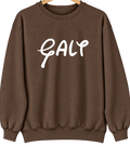Galt, Iowa Hometown Crewneck — Brown