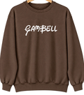 Gambell, Alaska Hometown Crewneck — Brown
