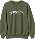 Gambier, Ohio Hometown Crewneck — Military Green