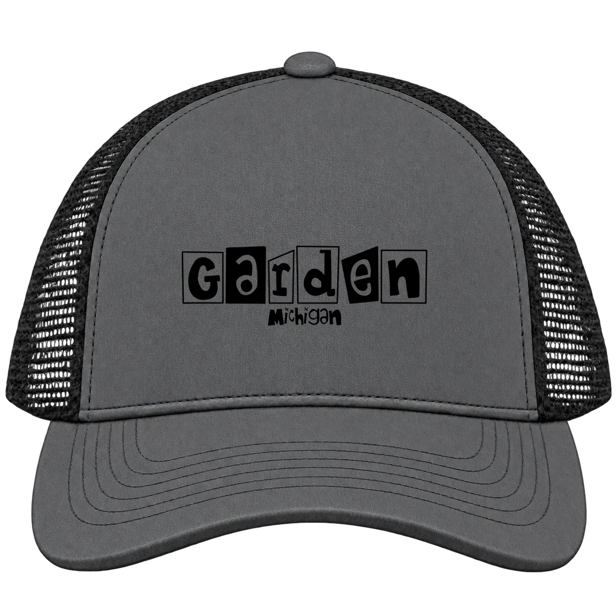 Garden, Michigan Hometown Trucker Cap