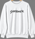 Gardner, Illinois Hometown Crewneck — White