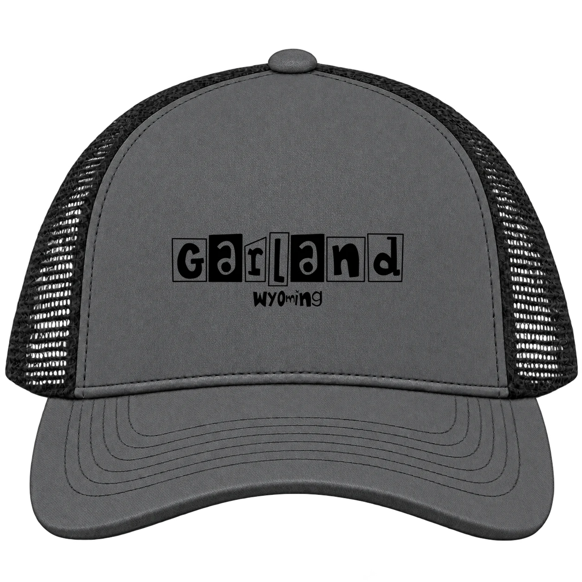 Garland, Wyoming Hometown Trucker Cap