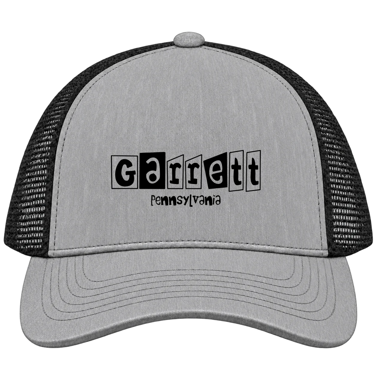 Garrett, Pennsylvania Hometown Trucker Cap