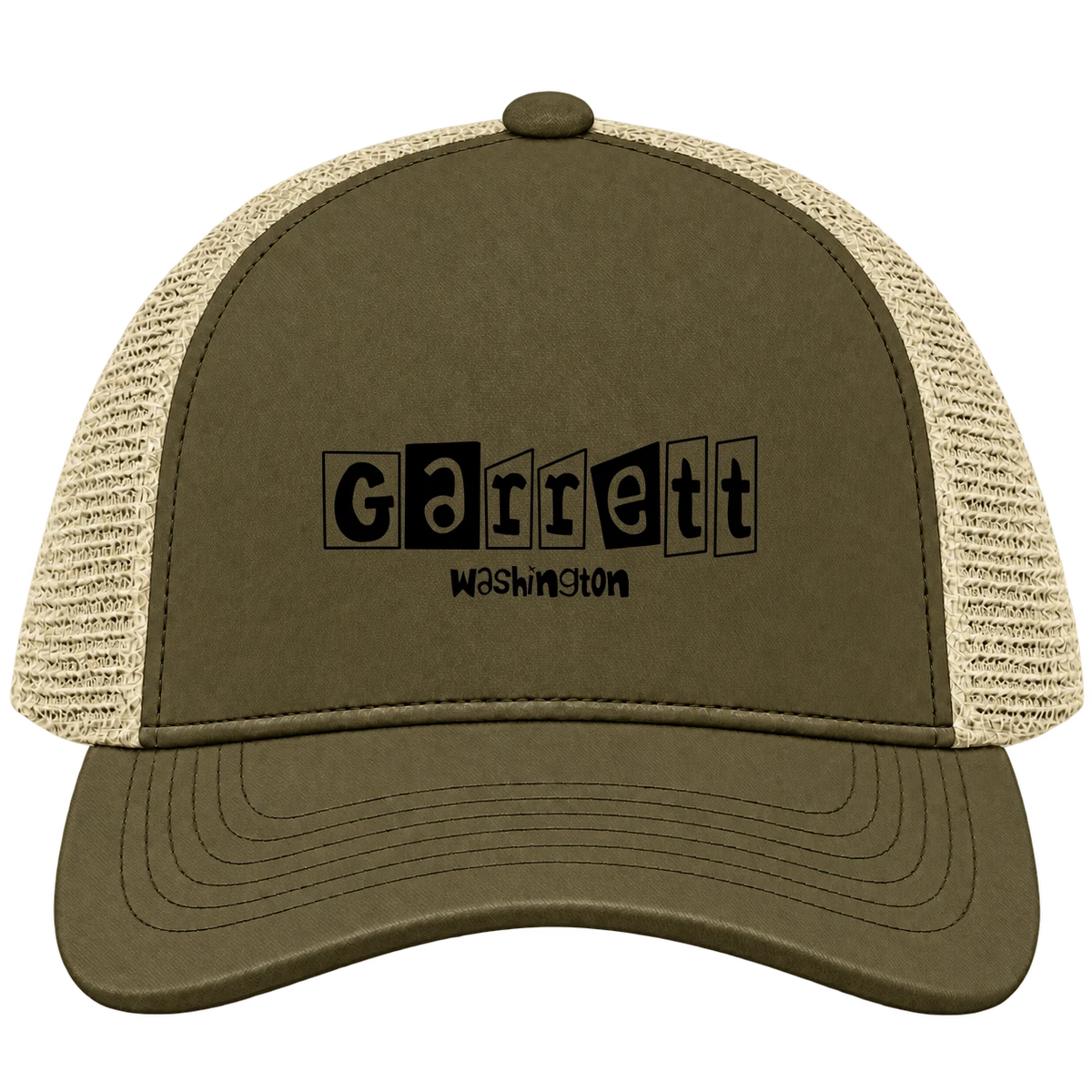 Garrett, Washington Hometown Trucker Cap