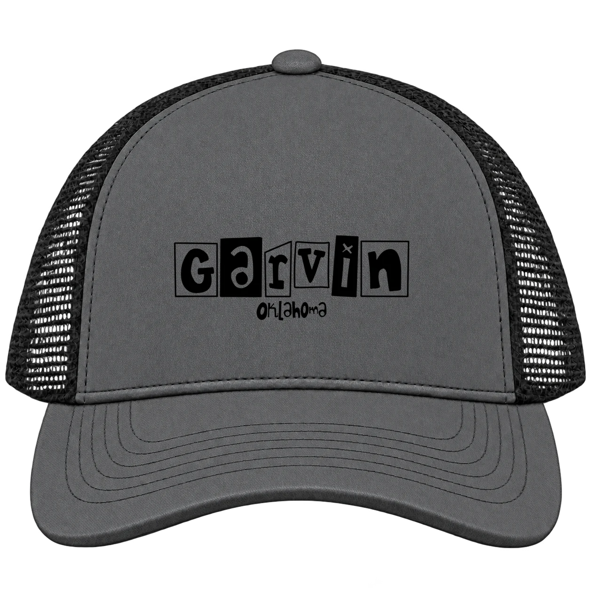 Garvin, Oklahoma Hometown Trucker Cap