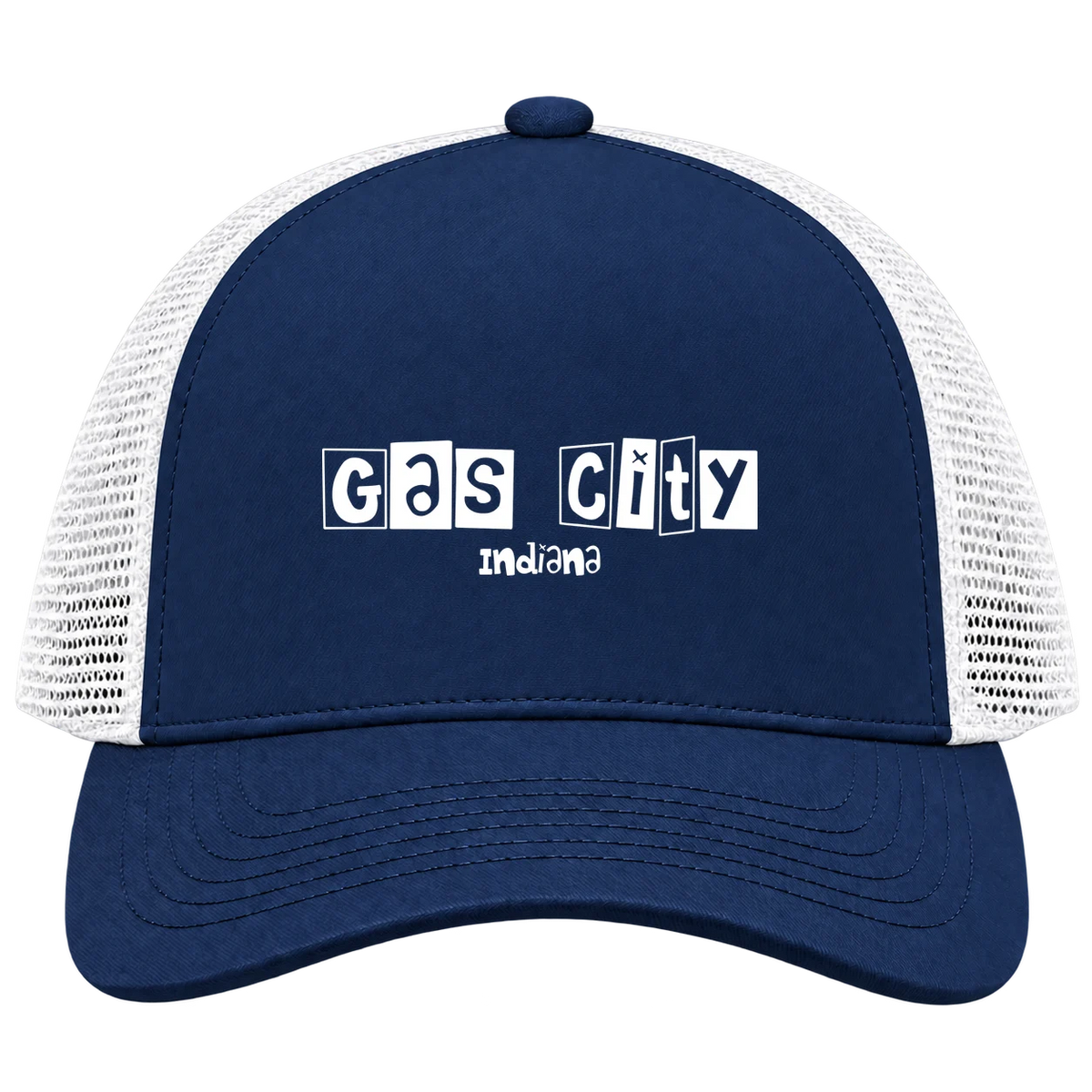 Gas City, Indiana Hometown Trucker Cap