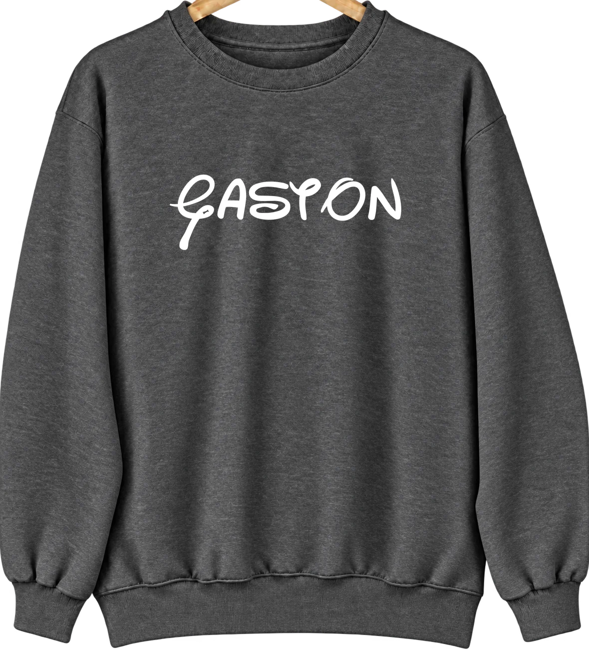 Gaston, Indiana Hometown Crewneck — Dark Heather