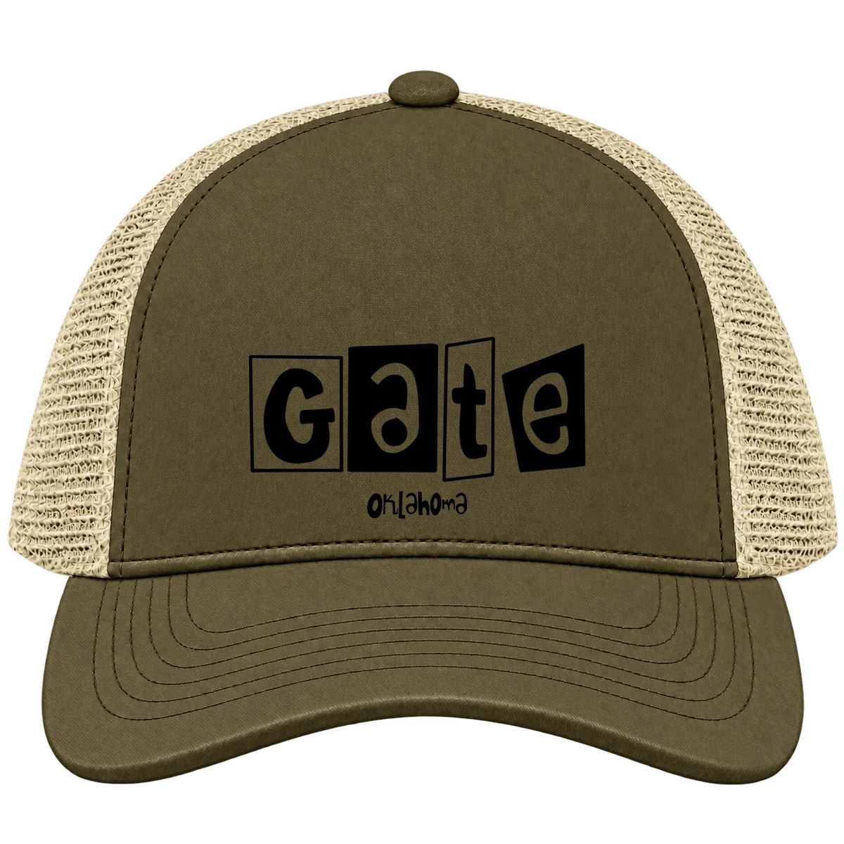 Gate, Oklahoma Hometown Trucker Cap