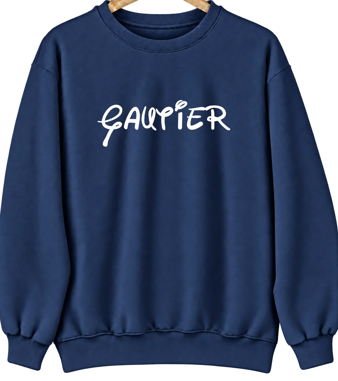 Gautier, Mississippi Hometown Crewneck — Navy