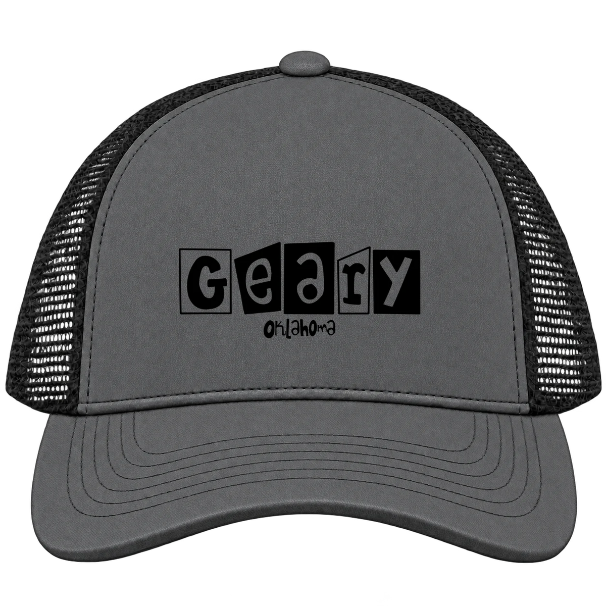 Geary, Oklahoma Hometown Trucker Cap