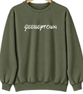 Geeseytown, Pennsylvania Hometown Crewneck — Military Green