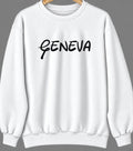 Geneva, Alabama Hometown Crewneck — White