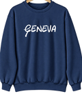 Geneva, New York Hometown Crewneck — Navy