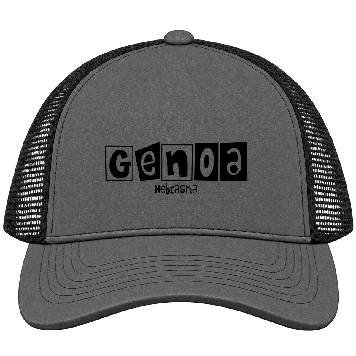 Genoa, Nebraska Hometown Trucker Cap