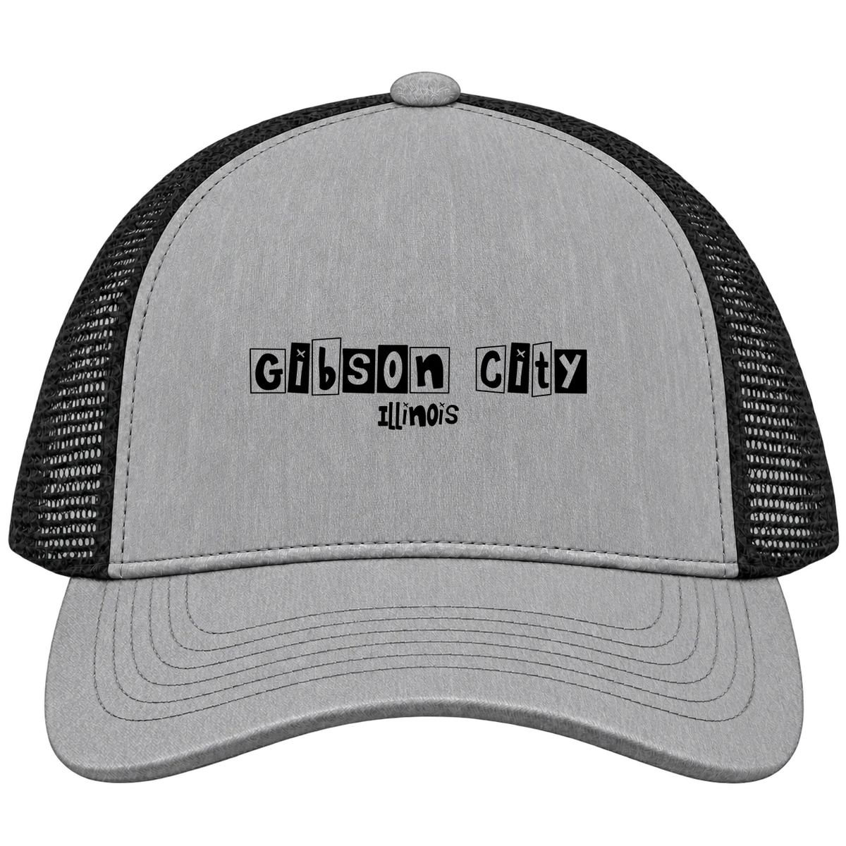 Gibson City, Illinois Hometown Trucker Cap