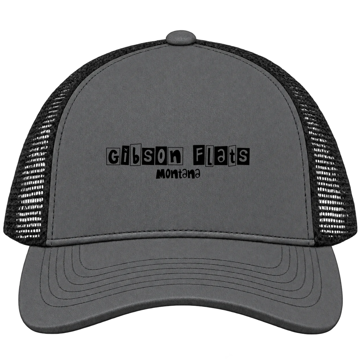 Gibson Flats, Montana Hometown Trucker Cap