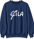 Gila, New Mexico Hometown Crewneck — Navy
