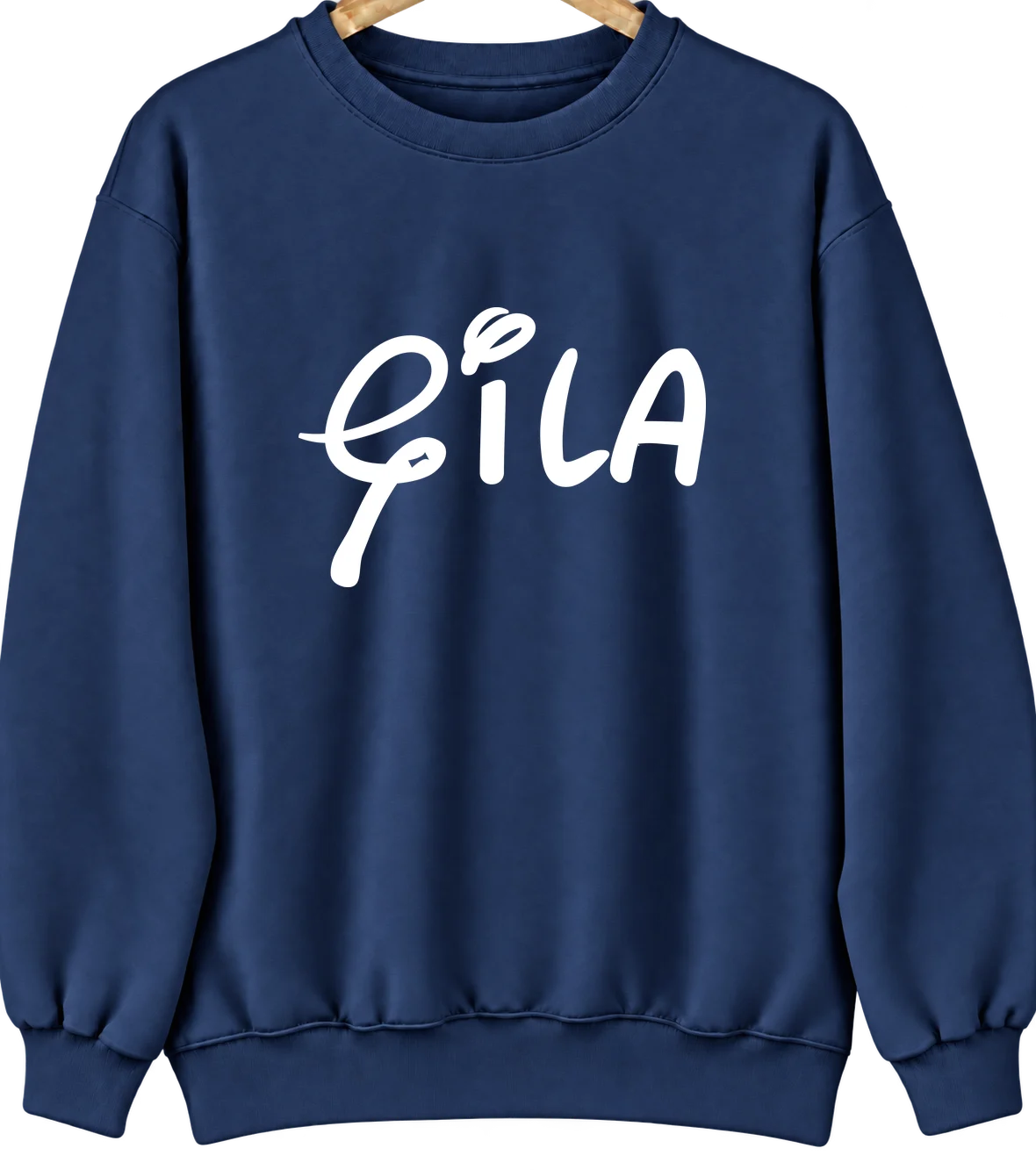Gila, New Mexico Hometown Crewneck — Navy