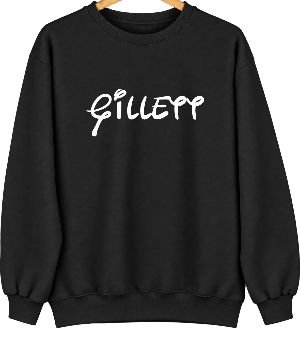 Gillett, Arkansas Hometown Crewneck — Black