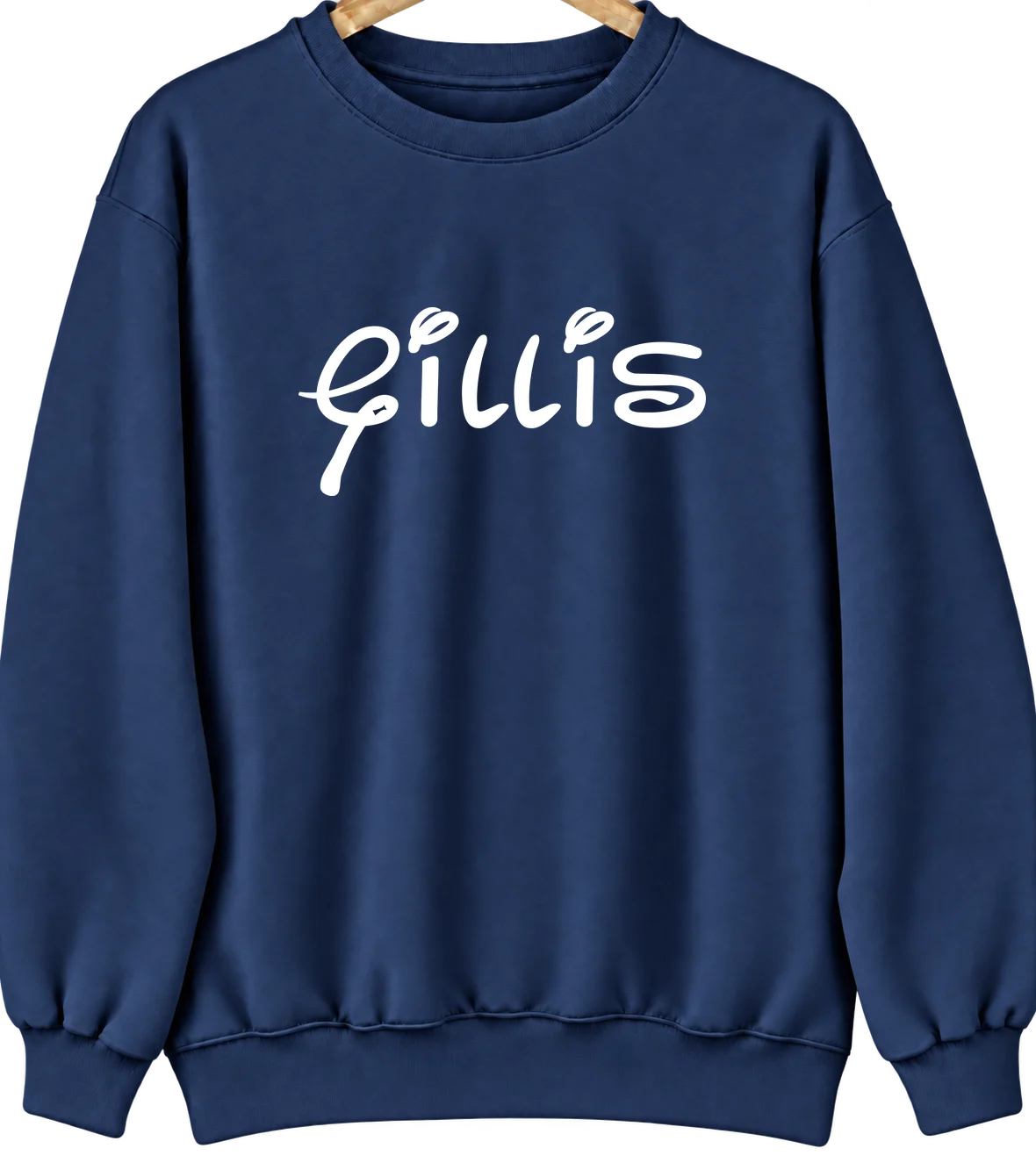 Gillis, Louisiana Hometown Crewneck — Navy