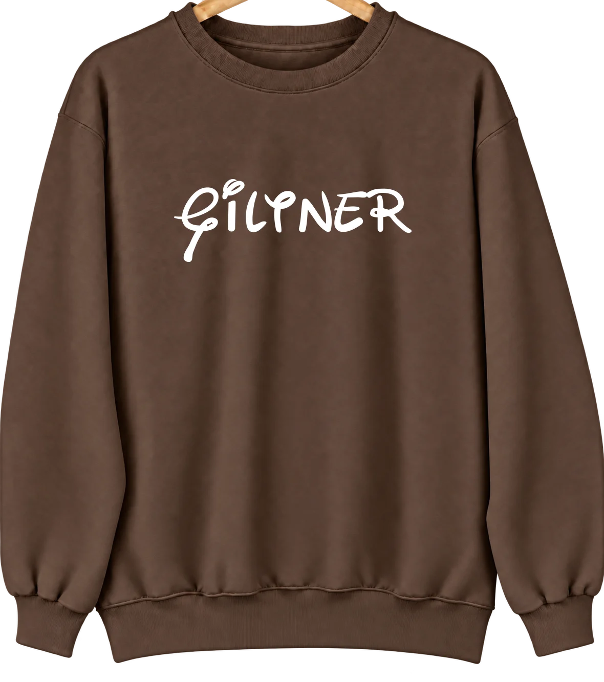 Giltner, Nebraska Hometown Crewneck — Brown