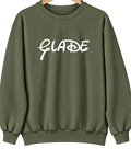 Glade, Kansas Hometown Crewneck — Military Green