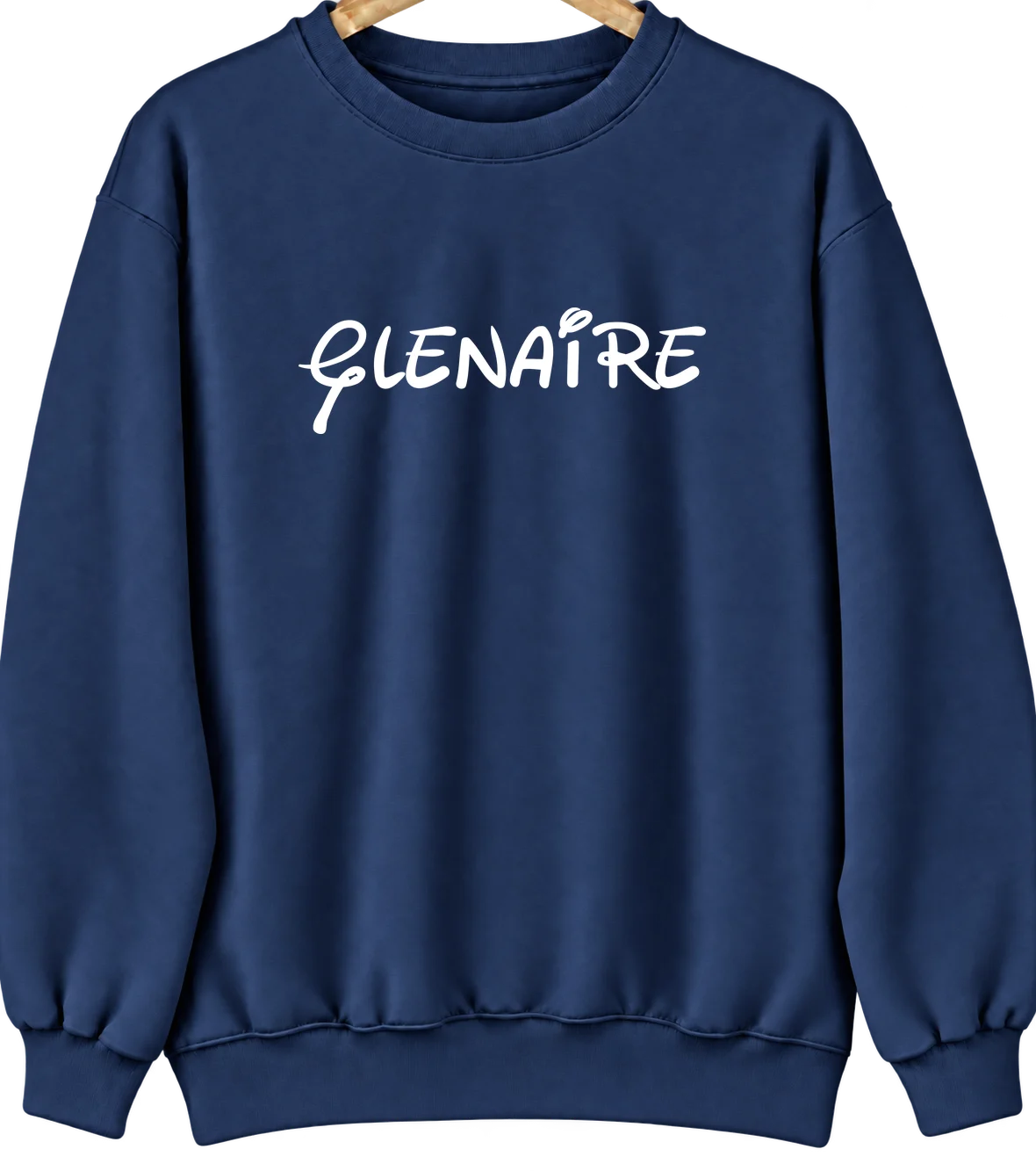 Glenaire, Missouri Hometown Crewneck — Navy
