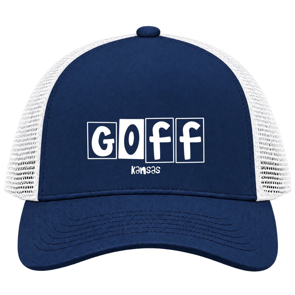 Goff, Kansas Hometown Trucker Cap