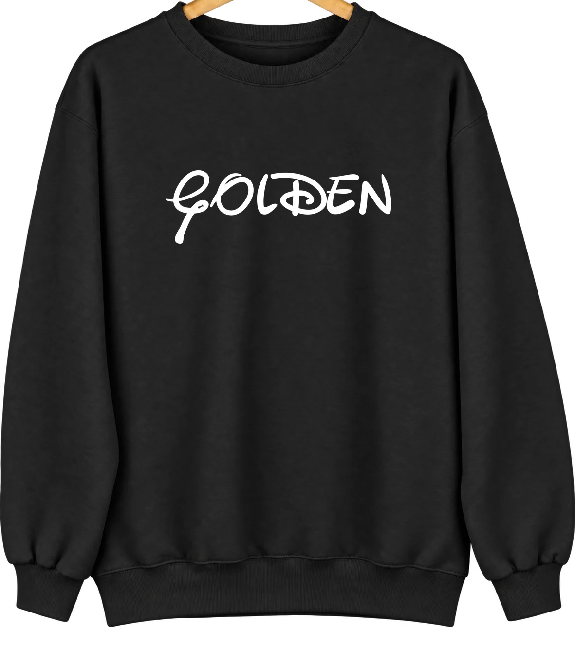 Golden, Colorado Hometown Crewneck — Black