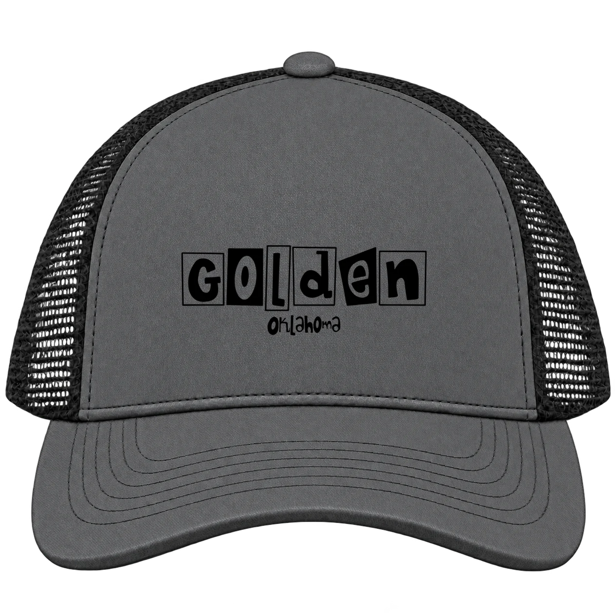 Golden, Oklahoma Hometown Trucker Cap
