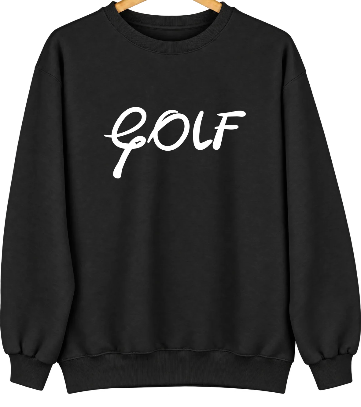 Golf, Florida Hometown Crewneck — Black