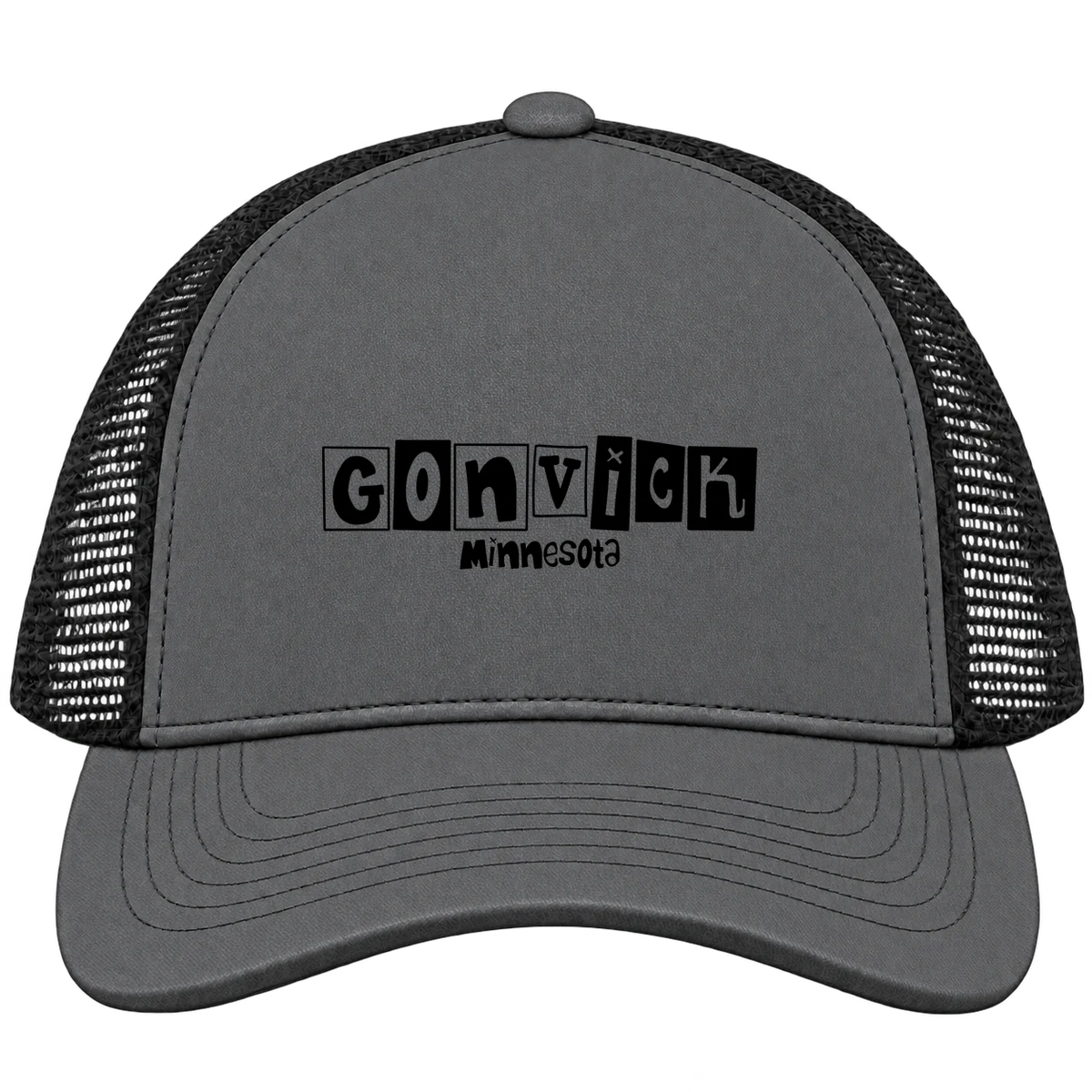 Gonvick, Minnesota Hometown Trucker Cap