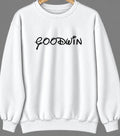 Goodwin, South Dakota Hometown Crewneck — White