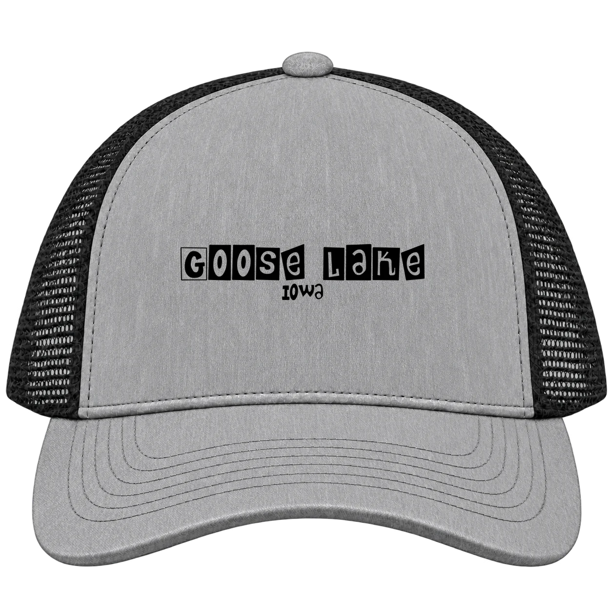 Goose Lake, Iowa Hometown Trucker Cap
