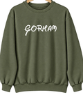 Gorham, Illinois Hometown Crewneck — Military Green