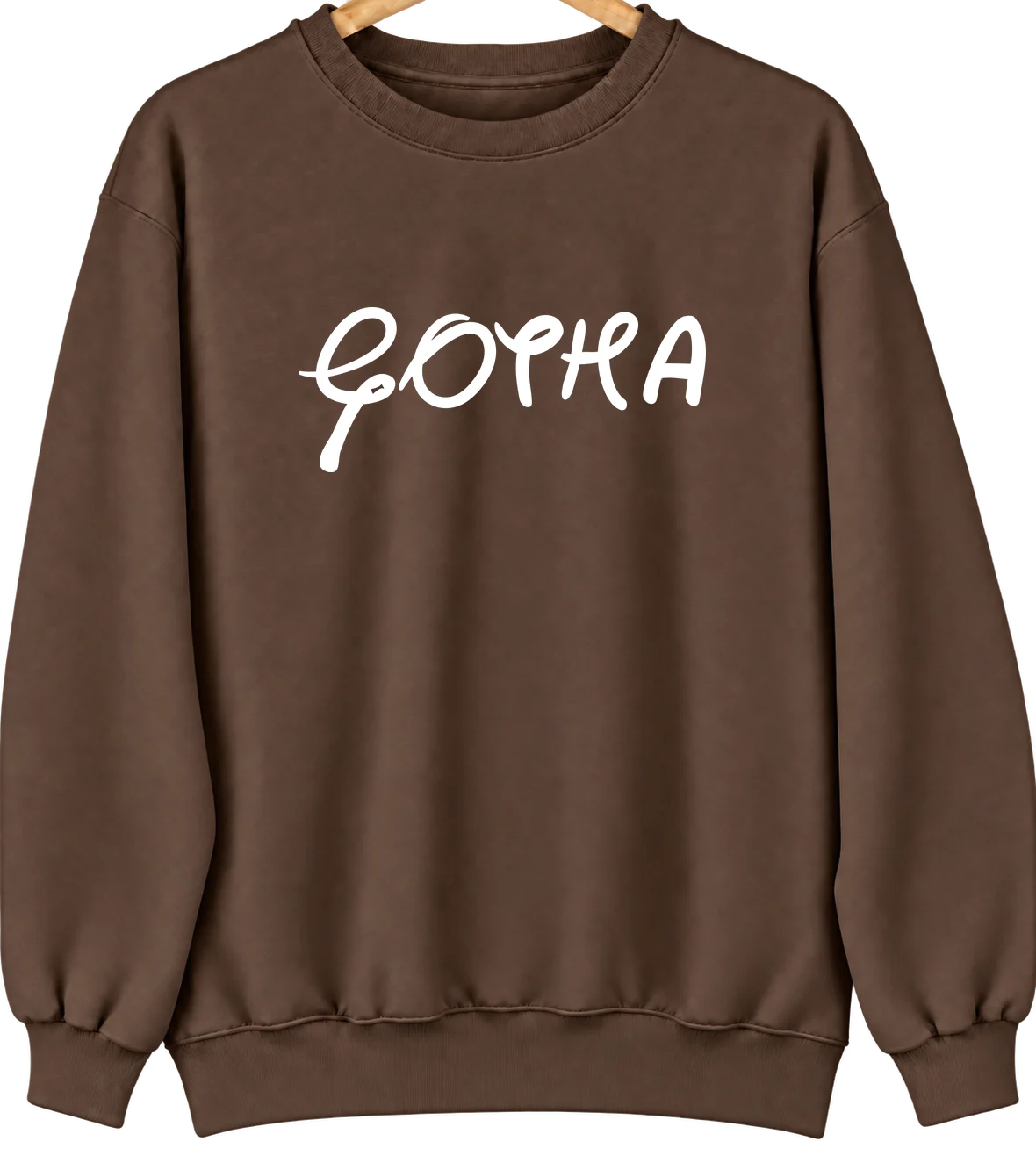 Gotha, Florida Hometown Crewneck — Brown