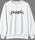 Grabill, Indiana Hometown Crewneck — White