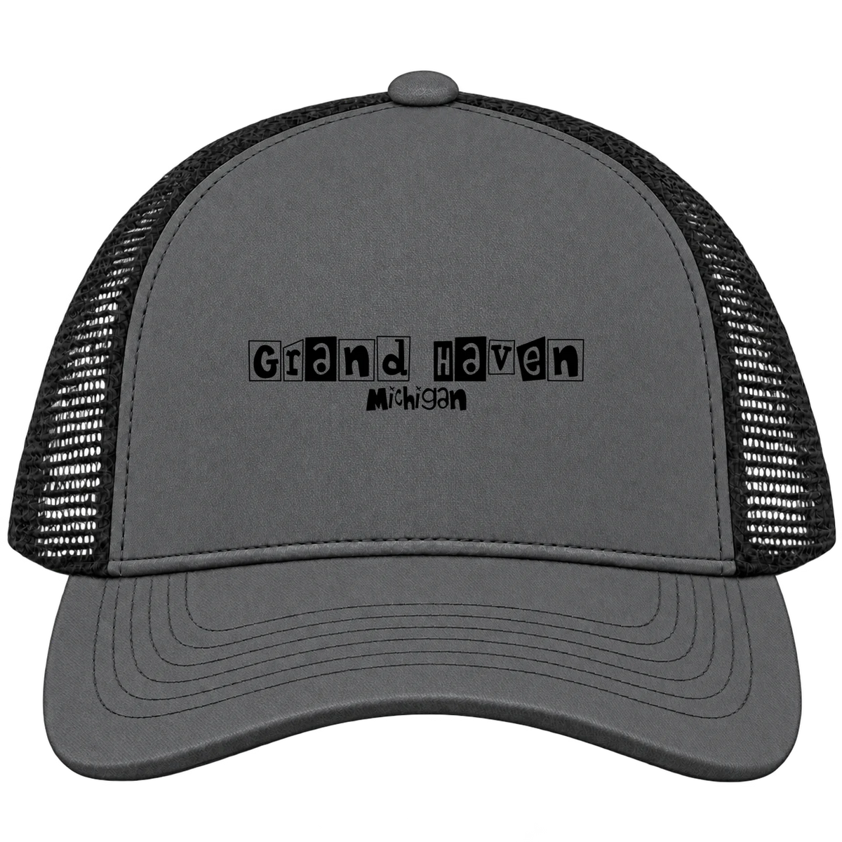 Grand Haven, Michigan Hometown Trucker Cap