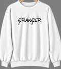 Granger, Indiana Hometown Crewneck — White