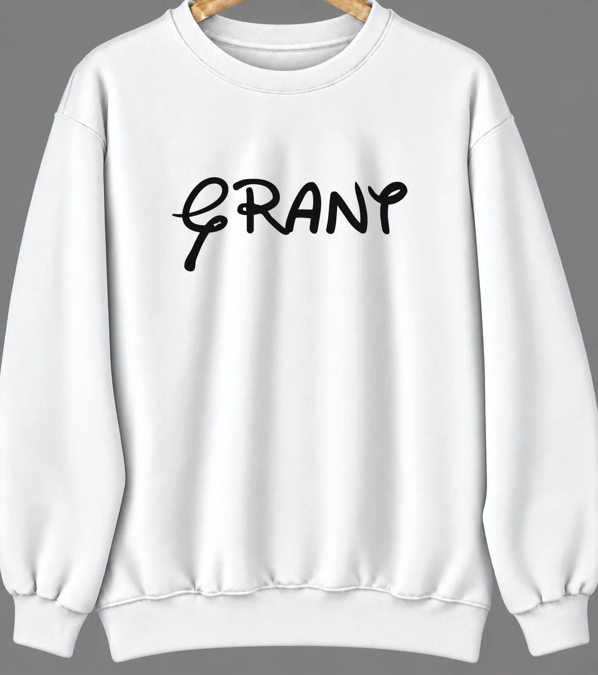 Grant, Montana Hometown Crewneck — White
